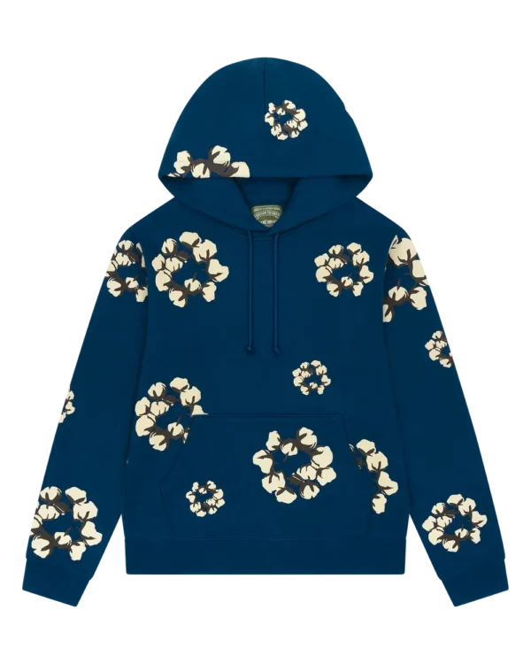 1:1 Denim Tears Hoodie Cactus Navy